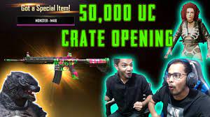 50 000 Uc Crate Opening Finally I Got Everything Pubg Mobile Kront Crates Everything Gaming Setup