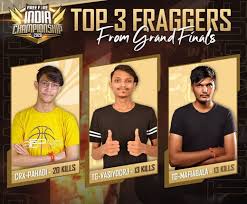 Tsg ritik is one of the famous youtuber and professional esports players in the indian free fire community. Free Fire Shares The Top 3 Performers Of Free Fire India Championship 2020