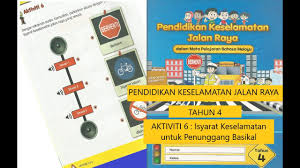 Papan tanda jalan raya (pkjr). Bahasa Melayu Pkjr Tahun 4 Aktiviti 6 Isyarat Keselamatan Penunggang Basikal Youtube