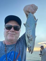 Anglers have caught BANDED RUDDERFISH, BLACK SEA BASS, SPOT, PINFISH,  PIGFISH and SPANISH MACKEREL. Jonas and his Pawpaw hooked up recently with  three fish.