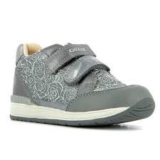Basket bebe adidas taille 18. Geox Baskets Bebe Fille Gris A Scratch Chabal Oux