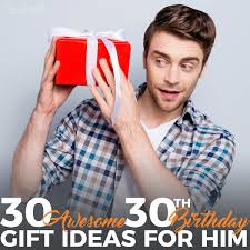 1.celebrate his half birthday with half of a cake, half of a card, and sing him half of a birthday song! 30 Awesome 30th Birthday Gift Ideas For Him