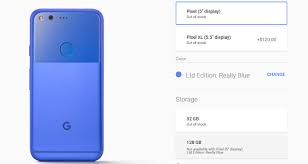 By rebecca linke, senior associate editor, computerworld | a daily digest of it news, curated from blogs, forums and news sites around the we. Really Blue Pixel And Pixel Xl Sold Out At The Google Store Phonearena