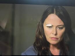 Mummy Featherington in another incarnation as the ruler of an underground  city in Sanctuary. A much plainer wardrobe as this character.