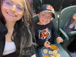 Our daughter and son used 2 of the 4 season tickets we own today to have  some bonding time 🧡🖤🧡Who Dey 🧡🖤🧡