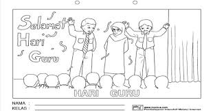 Mari Mewarna Gambar Selamat Hari Guru Peringkat Sekolah Gambar Mewarna Selamat Hari Guru Gambar Kartun Kartun
