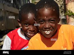 Barbados children hi-res stock photography and images