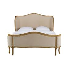 Vente en ligne de parures de drap et housses de couette enfant pour lit 1 place. Lit 180x200 En Lin Madeleine Maisons Du Monde Ref 166862