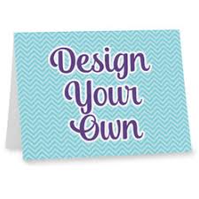 (with gloss front, uncoated back), 14pt. Personalized Customized Note Cards Youcustomizeit