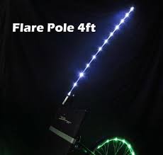 Led Light Up Recumbent Bike Trike Flag Pole Pro Glow Sports