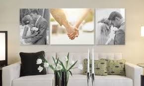 One Or Two 16 X20 Gallery Wrapped Canvas Prints Or One 20 X24 Print From Canvas On Demand Up To 79 Off Wedding Photo Walls Wedding Photo Display Wall Canvas