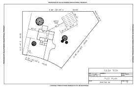 Architecture Plot Plan Autocad 2013 At Tulsa Technology Center Drafting Program Plot Plan How To Plan Technology