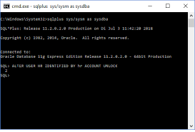 This tutorial shows you step by step how to unlock a user in oracle database by using the alter user account unlock statement. Unlock Hr Sample User Doesn T Word Oracle Tech