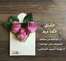 علمتني قصة مريم ان الواثقة من خطاها المتوكلة علي مولاها لا تهزها اراجيف المبطلين Arabic Words Words Positivity