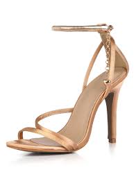 Dalle scarpe con tacco bianche con cinturino a. Scarpe Da Sposa In Nylon D Argento Con Tacco Alto Milanoo Com