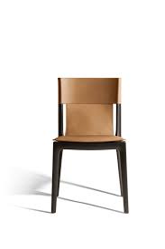 Sedia In Cuoio Isadora By Poltrona Frau Design Roberto Lazzeroni Sedie In Pelle Mobili Sedia Per Sala Da Pranzo