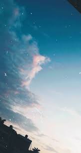  Aesthetic Blue Sky Pemandangan Fotografi Langit