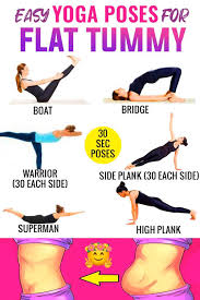 5 Yoga Poses For Flat Abs Yogasuccessnow Yoga For Flat Tummy Yoga For Flat Belly Yoga Poses