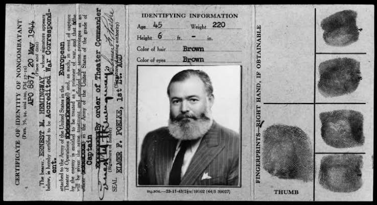 The Secret Life of Ernest Hemingway, Mediocre Spy | 1A