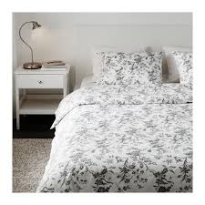 Alvine Kvist Housse De Couette Et Taie Blanc Gris 150x200 65x65 Cm Ikea Duvet Covers Duvet Grey Duvet