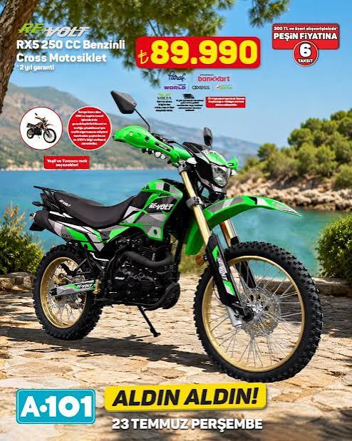 A101'den Kros Motosiklet: Ucuz Motosiklet Mi, Fırsat Mı?