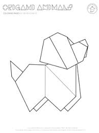 Here you can find domestic and wild animals, cats with kittens, dogs with puppies, birds and fish, horses of course, there are coloring pages of domestic animals and midland forest inhabitants. Origami Animal Coloring Pages Mr Printables