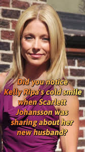 Kelly Ripa's Cold Reaction to Scarlett Johansson's News