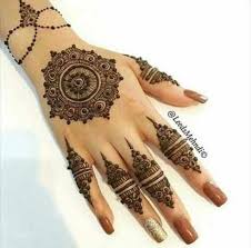 Easy And Simple Gol Tikka Mehndi Designs Henna Tattoo Designs Mehndi Designs For Hands Henna