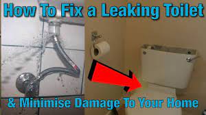 A leaking toilet can be such a headache given the mess it creates and how much it can increase the water bill of the home or business. How To Fix A Leaking Toilet Wc Repair My Toilet Is Leaking Youtube