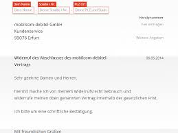 Retourenschein vordruck / retourenschein drucken : Mobilcom Debitel Widerruf Vorlage Download Kostenlos Chip