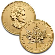 1 oz canadian maple leaf gold coin