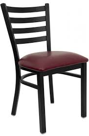 They are compatible with all diner chairs sold through this site, and most diner chairs with a 1″. Husky Seating Heavy Duty 500 Lb Restaurant Chair With Black Metal Ladder Back