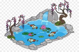 Pond Cartoon Clipart Illustration Drawing Fish Transparent Clip Art 474x579 pond life cartoon outline. pond cartoon clipart illustration