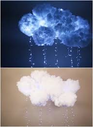 We sort of looked lost at that point and she pressed on, showing us this fabulous youtube video of actual cloud lights showering! 25 Gorgeous Diy Nightlights To Match Any Home Decor Diy Crafts