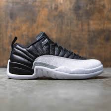 Jordan 12 Black Red White Air Jordan 12 Retro Low Men Black Varsity Red White Metallic Silver Air Jordans Hot Sneakers Air Jordan Shoes