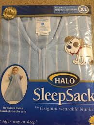 Visit my blog motherbabynursekate.blogspot.com/ for other helpful posts. Sale 15 0 Halo Sleep Sack Xl Wearable Blue Baby Blanket Safer Way To Sleep New Halo Sleep Sack Blue Baby Blanket Sleep Sacks