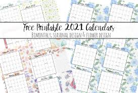 You can edit and customize the templates using the office application on your local computer, or you can use our online calendar creation tool. Free Printable 2021 Bimonthly Calendars With Holidays 2 Designs