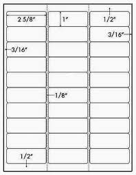 Download free blank label templates in.ott file format for open office writer version 2.0x. Averya 5160 30 Labels Per Sheet Brown Kraft Standard Address Size Labels