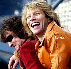 Jon Bon Jovi and Richie ❤️❤️❤️