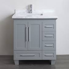 Brighter bathroom lighting makes precision tasks, like applying makeup and shaving bathroom sconces: Eviva Acclaim Caroline 32 Single Bathroom Vanity Set Reviews Wayfair Bathroom Vanity Bathroom Vanity Drawers Bathroom Vanity Makeover