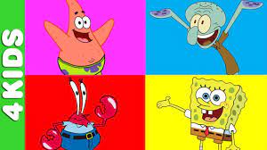 Spongebob Squarepants Learning Colors Learning Colors Spongebob Squarepants Spongebob
