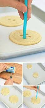 Button Cookies Diy Button Cookies Baby Shower Food Baby Shower