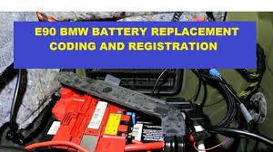 Bmw E90 3 Series Battery Replacement With Registration Coding Switch From 90 Ah To 80 Ah