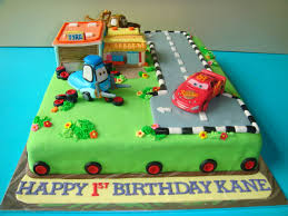 Car Birthday Cake For Little Boy Pin By Mariammakalatia On Kaxis Cake In 2020 Disney Cars Cake Car Cake Kids Cake