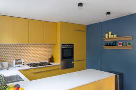 Former London Council Home Remodelled With Bright And Open Living Space Kitchen Remodel Small Kitchen Design Small Yellow Kitchen