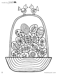 Easter Egg Basket Coloring Sheet Easter Basket Printable Easter Colouring Easter Coloring Pages