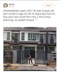 Anda boleh beli rumah pertama dengan 4 cara ini. Gadis Ini Kongsi Tip Memiliki Rumah Bernilai Rm 500k Di Usia 24 Tahun Impiana