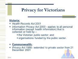 Hpp, description, how hpps operates under part 6b . Health Privacy It S My Business An Introduction To The Health Records Act 2001 Vic Angela Palombo Legal Policy Officer 17 April Ppt Download