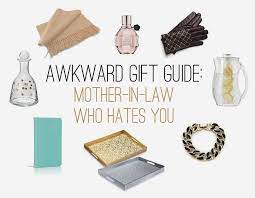 Gift Ideas For Mother In Laws The Awkward Gift Guide The Mother In Law Who Hates You Style Wire Boston Adventure Fashion Lifestyle