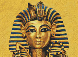 Tutankhamun Mask Cross Stitch Pattern, Egyptian Pharaoh, Needlework (PDF  Pattern)